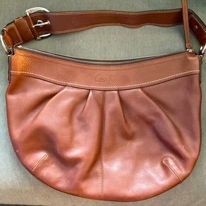 Genuine Coach handbag F13731 in beautiful rich warm brown